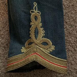 Women’s Polo Ralph Lauren Embroidered Blue Jeans